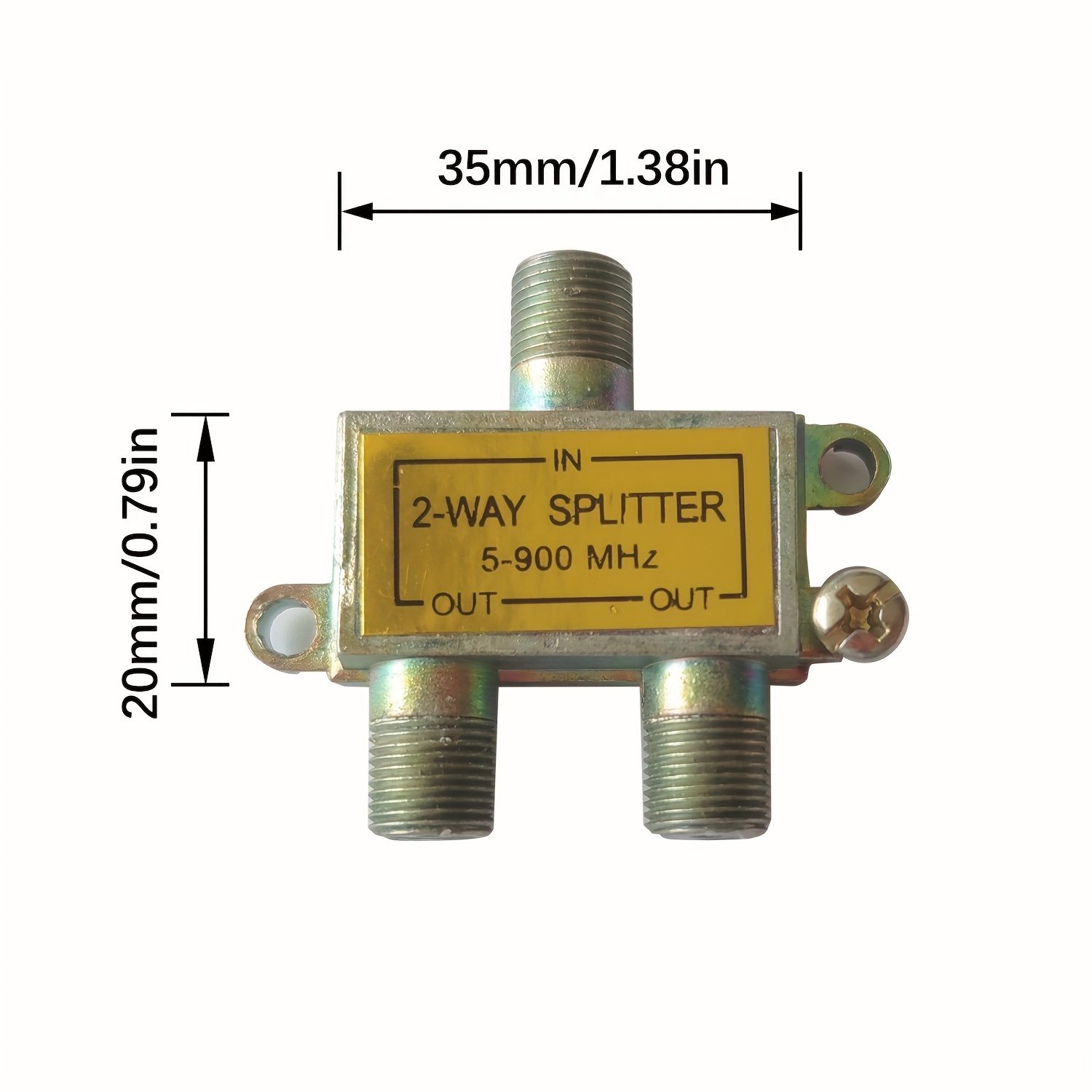 Cable Coaxial Divisor Tipo F Rg6 Antena De Tv De 75 Ohmios - Temu