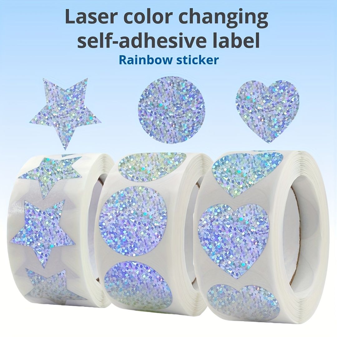 Rainbow Sticker (Glitter)