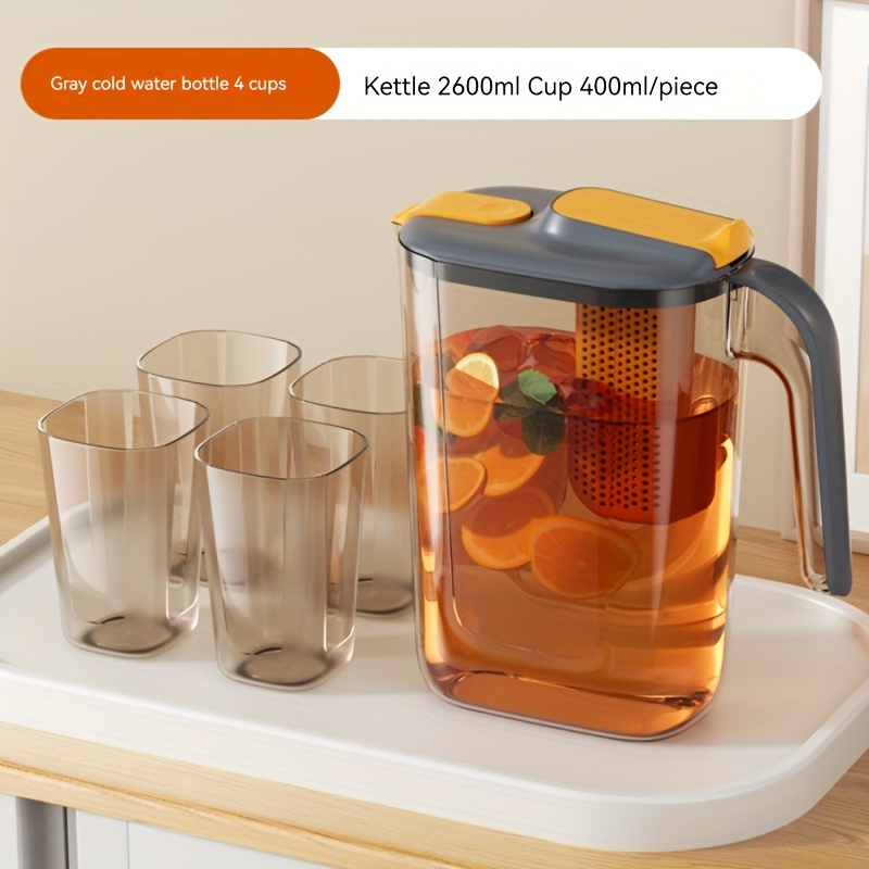 Large-capacity Plastic Water Kettle Set For Tea, Juice, And More - Perfect  For Home And Office Use - Temu