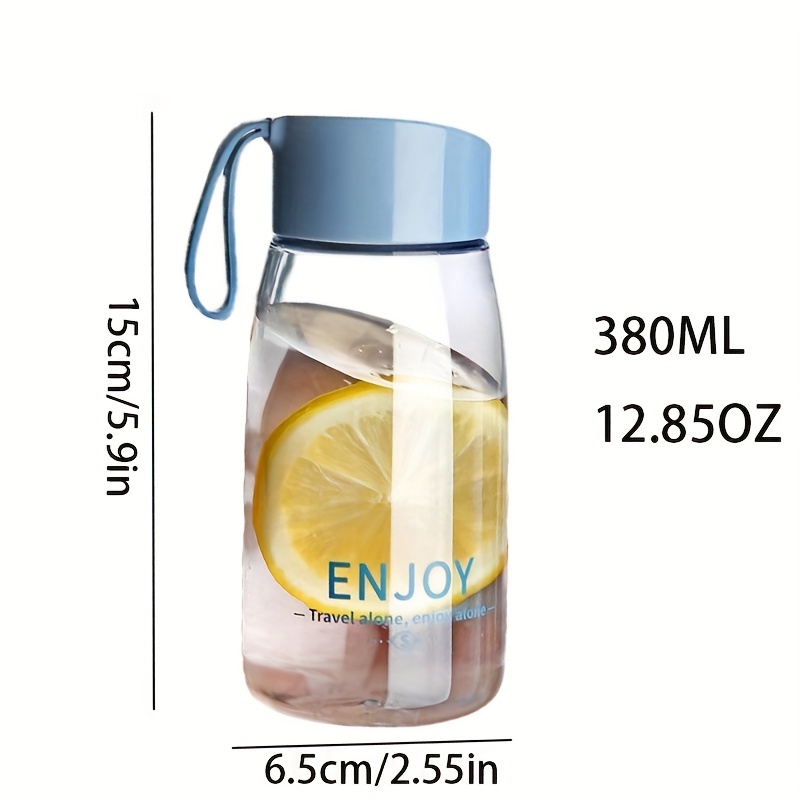 380ml Plastic Water Bottles Transparent Bottle Outdoor Sports