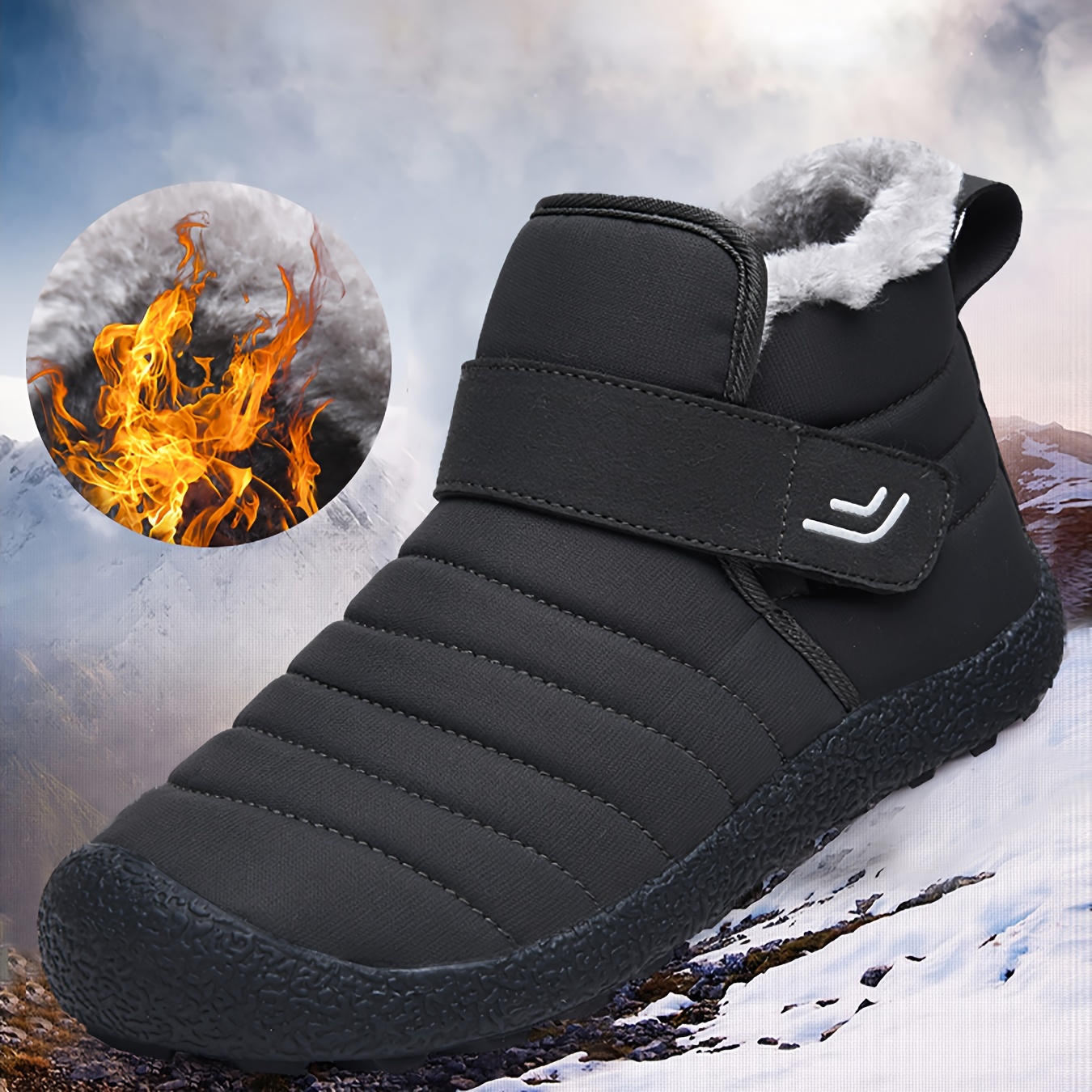 Zapatos Impermeables Unisex  Botas para la nieve de hombre, Zapatos  impermeables, Zapatos de invierno