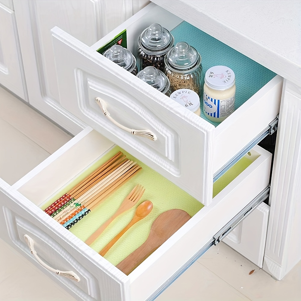 Washable Refrigerator Liners Mats - Waterproof Fridge Liner Pads