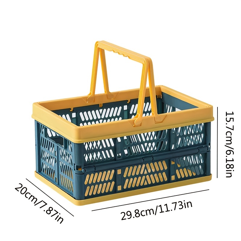 Collapsible Basket With Handles