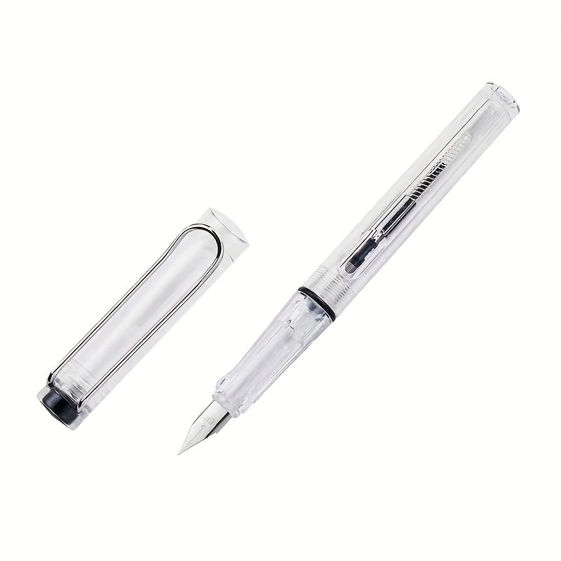 Color Transparent Fountain Pen Set Perfect For Calligraphy - Temu