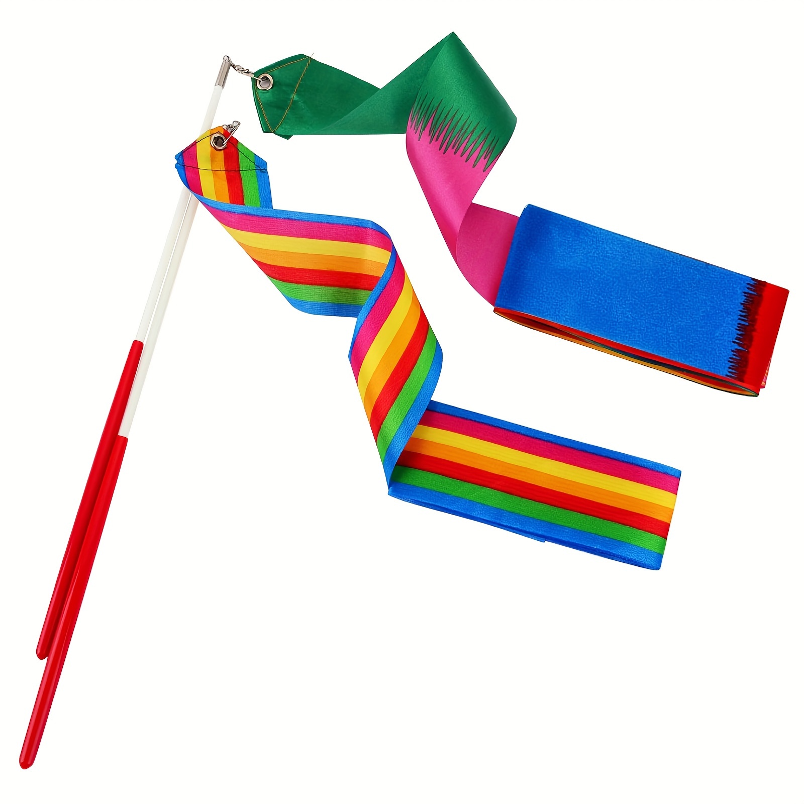 Colorful Children's Gymnastics Dance Ribbon With Durable Handle - Temu  Bulgaria