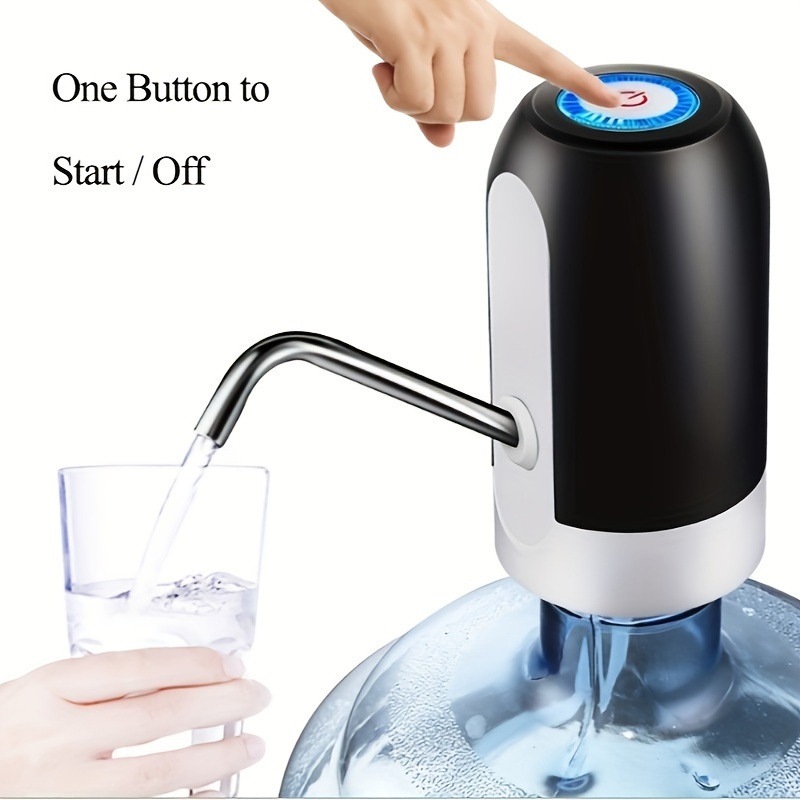 1pc Elektrische Trinkwasserflaschenpumpe, Usb-ladung Automatischer