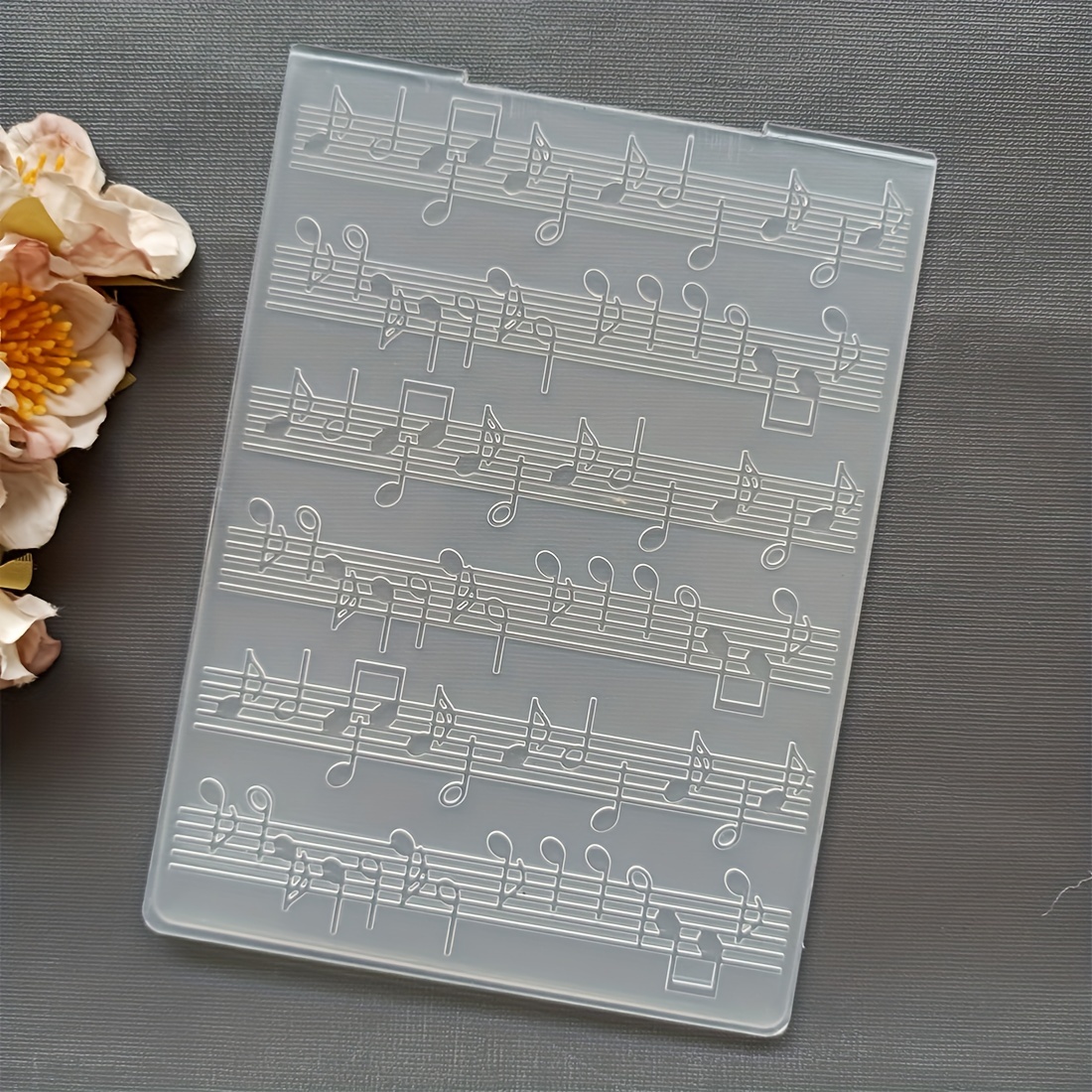 Music Embossing Folder - Temu