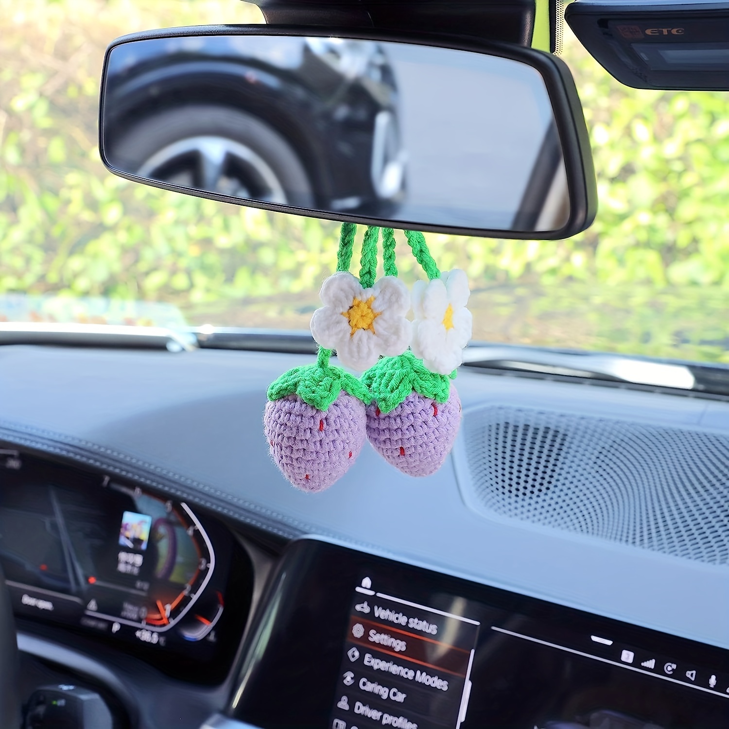 Niedliche Auto-Dekoration Little Totoro Autoteile, Rückspiegel