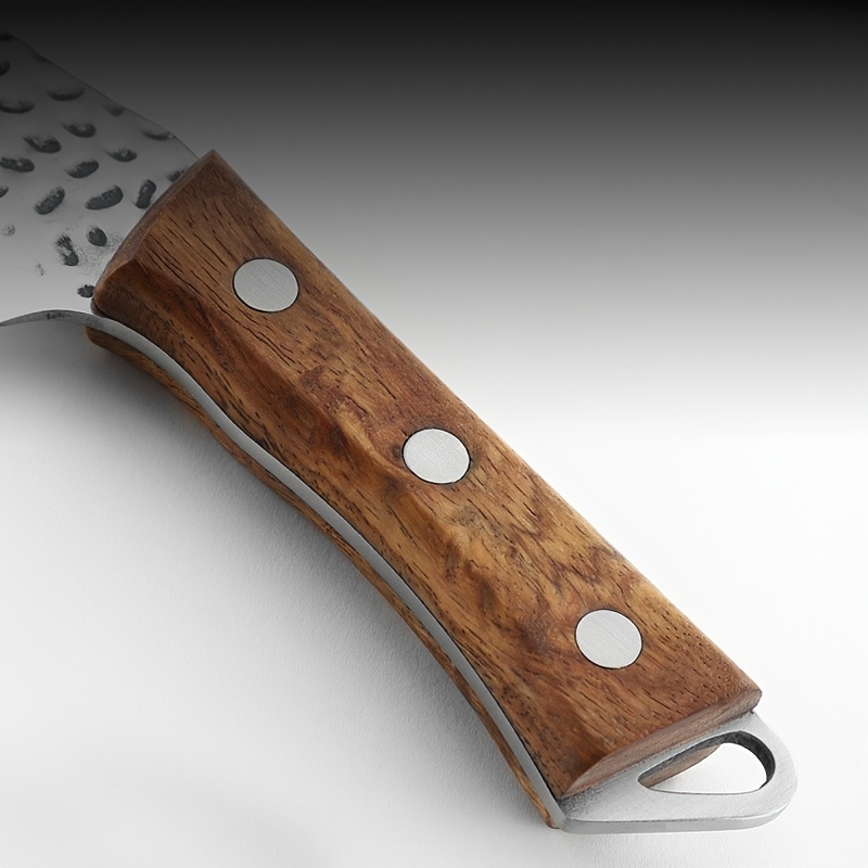 Heavy Duty Meat Knife With Sheath Hand Forged Chef Knife - Temu