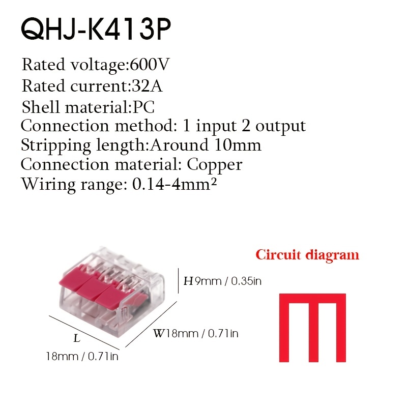 Mini Conector Cables Eléctricos Rápidos 10 Uds. Conector - Temu