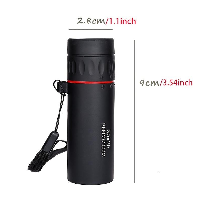 30x25 Monocular Telescope For Travel Hunting Waterproof 10X Scope, Mini  Portable Zoom Scope