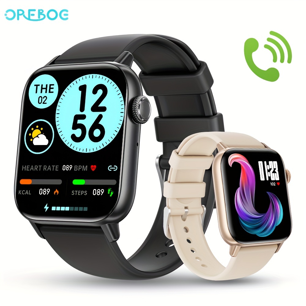 Smart Watch For Women Men Pedometer Heart Rate Fitness Tracker for iOS  Android