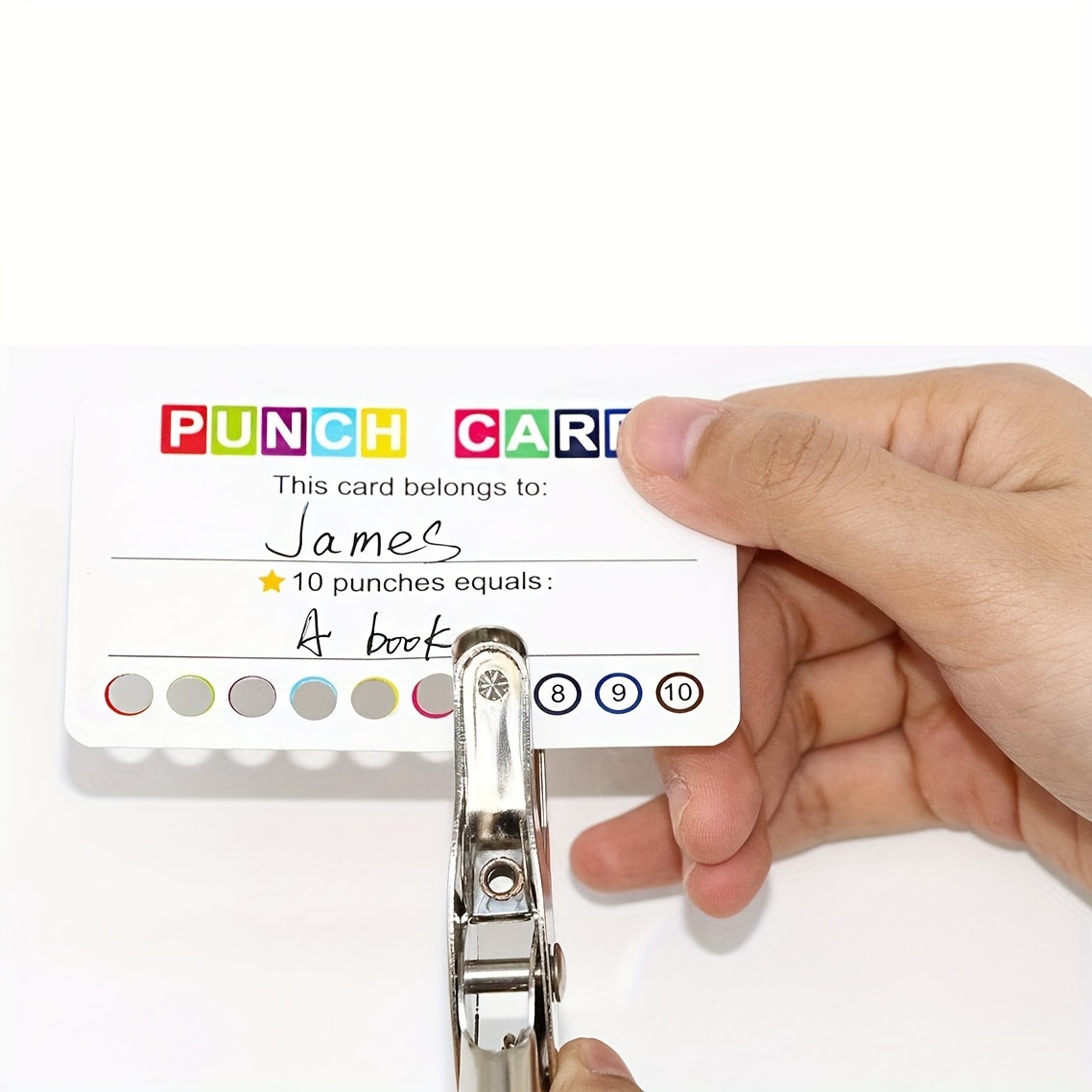 Punch Cards - Temu