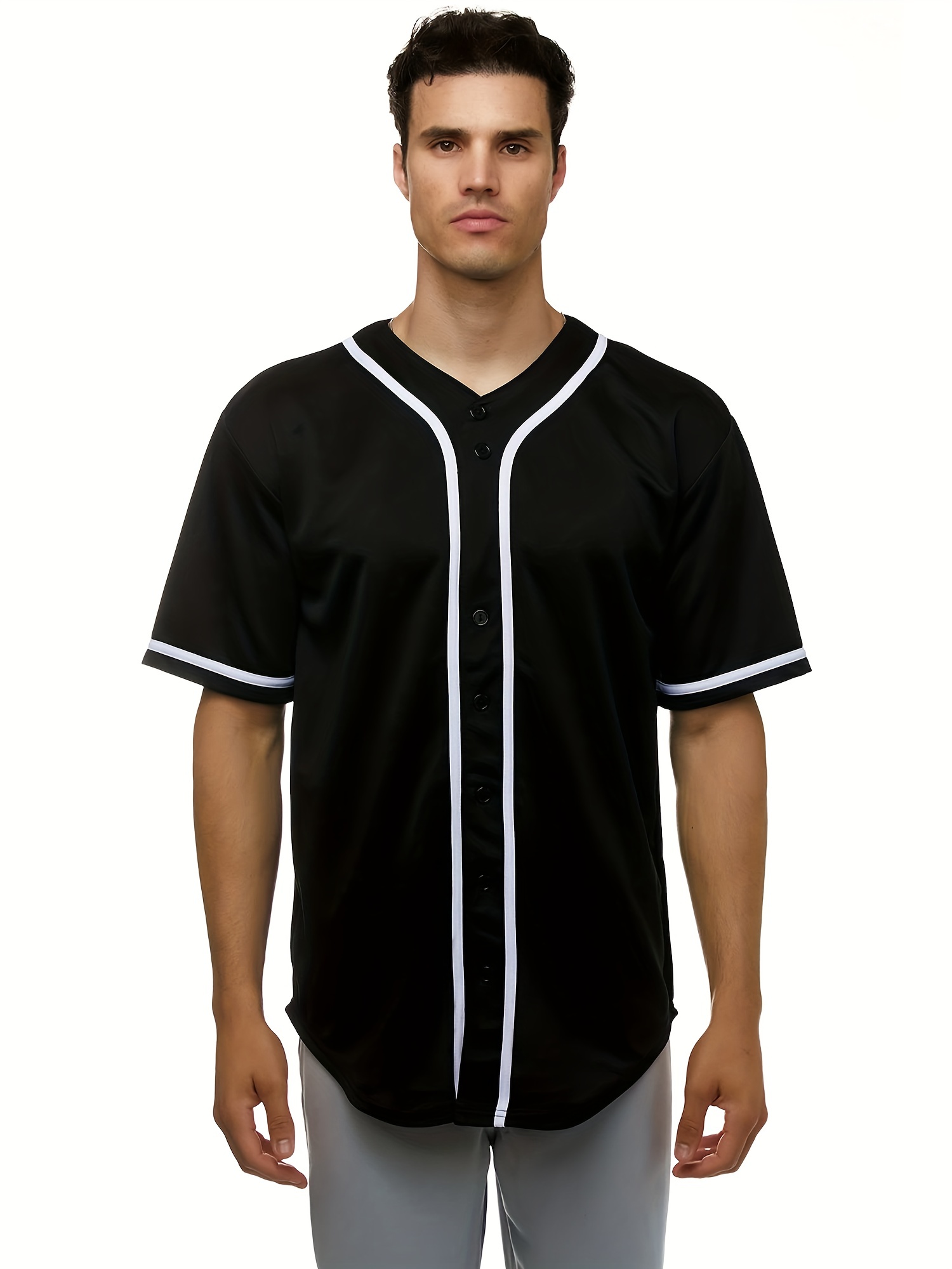 Chemise discount baseball homme