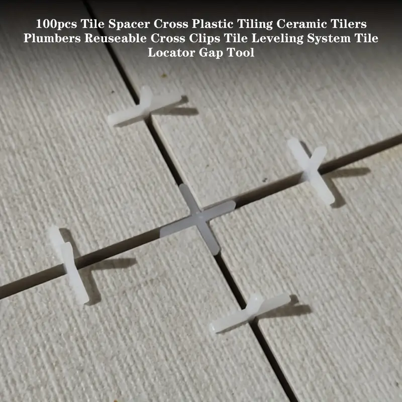 Tile Spacer Cross Plastic Tile Ceramic Locator Leveler - Temu