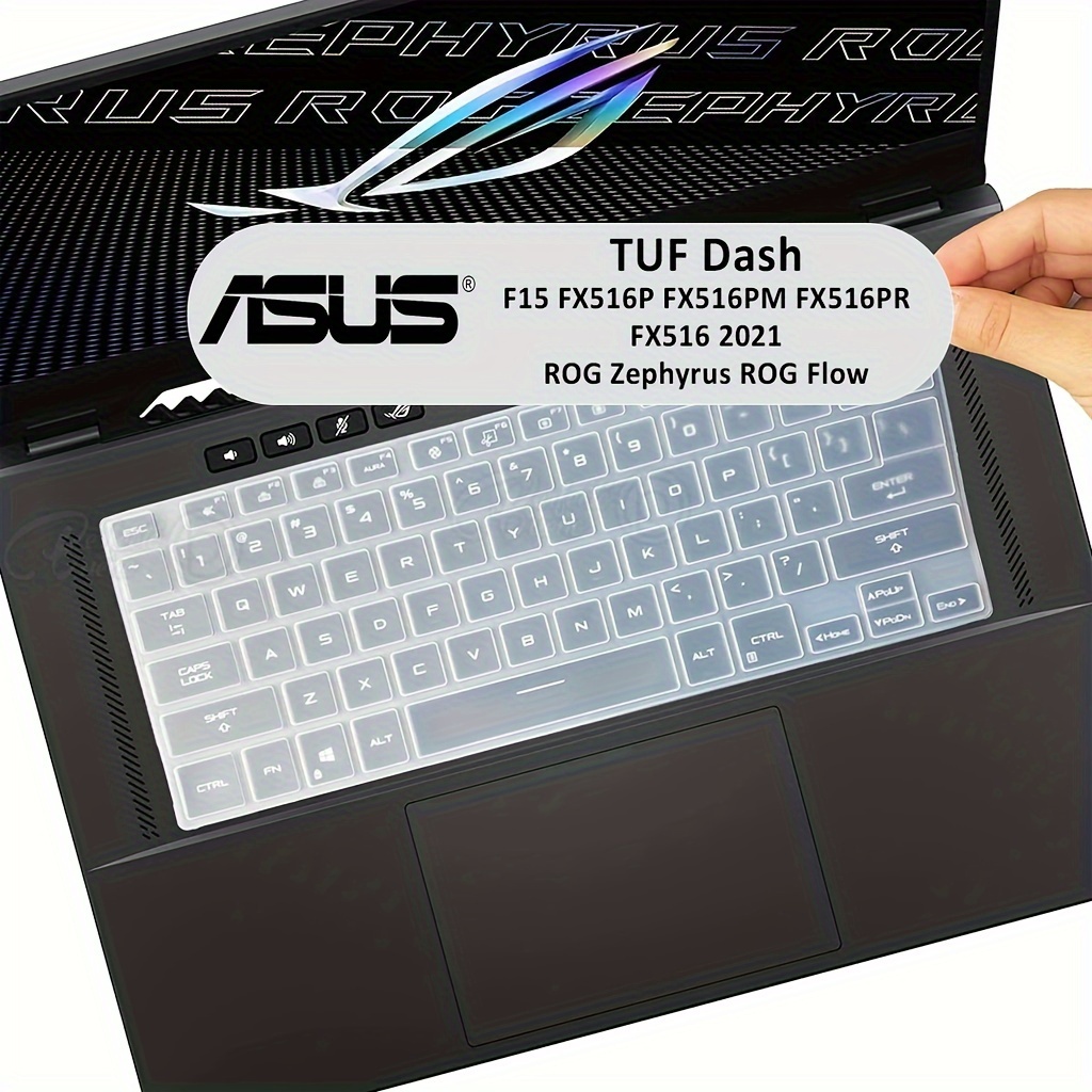Housse de clavier en silicone universelle pour accessoires d'ordinateur  portable A15. Dégager 