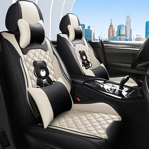 5 Sitze Luxus Autositzbezüge Neu Premium Vier Jahreszeiten - Temu Germany
