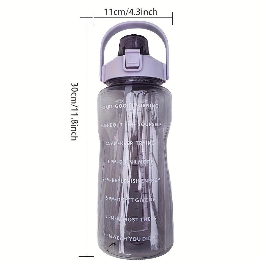 Botella de agua deportiva de gran capacidad 2,2litros – LlevaUno