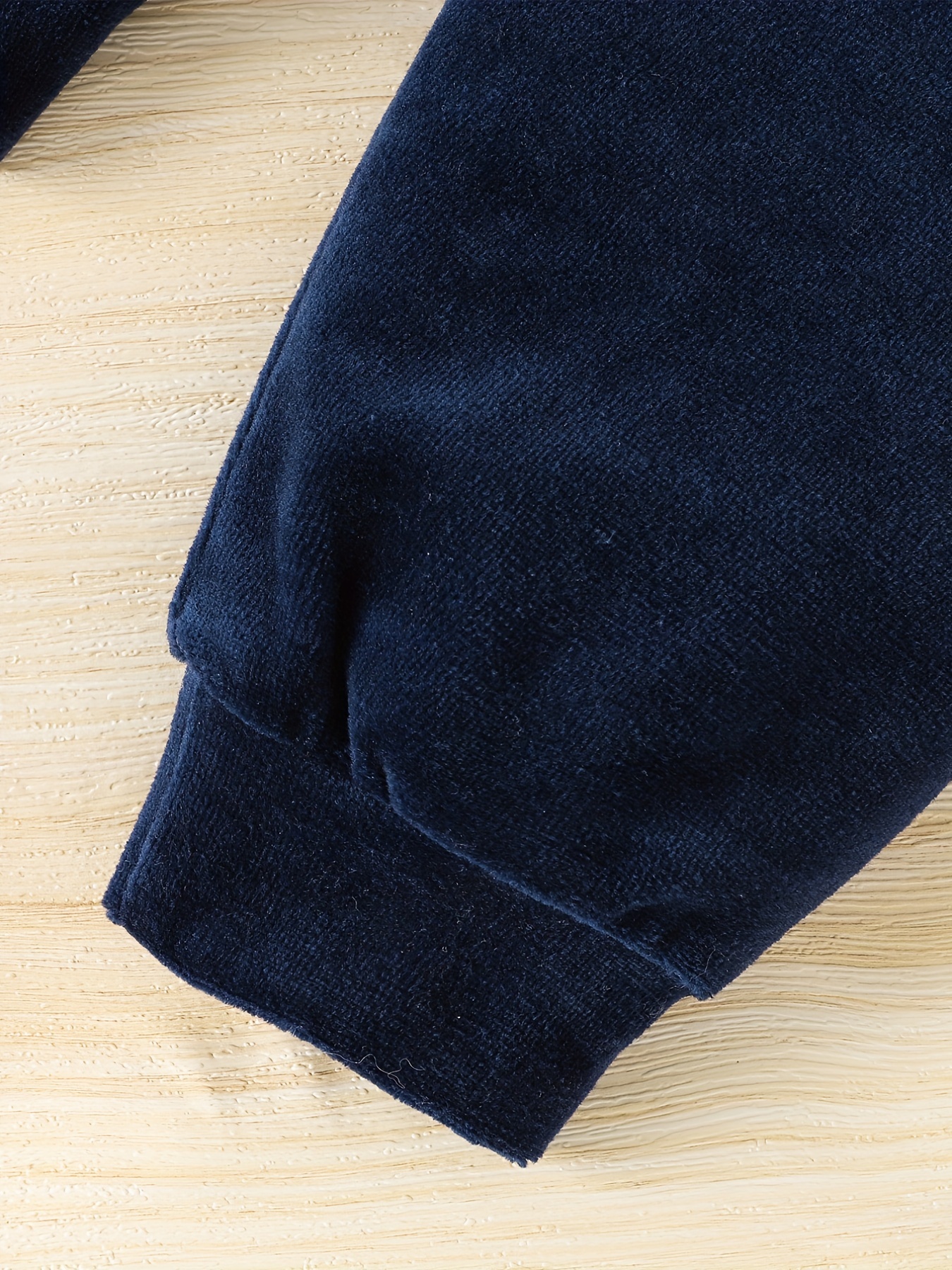 toddler baby boys and girls cute hooded cartoon bear long sleeved sweatshirt sweatpants set kids spring and autumn clothes details 9