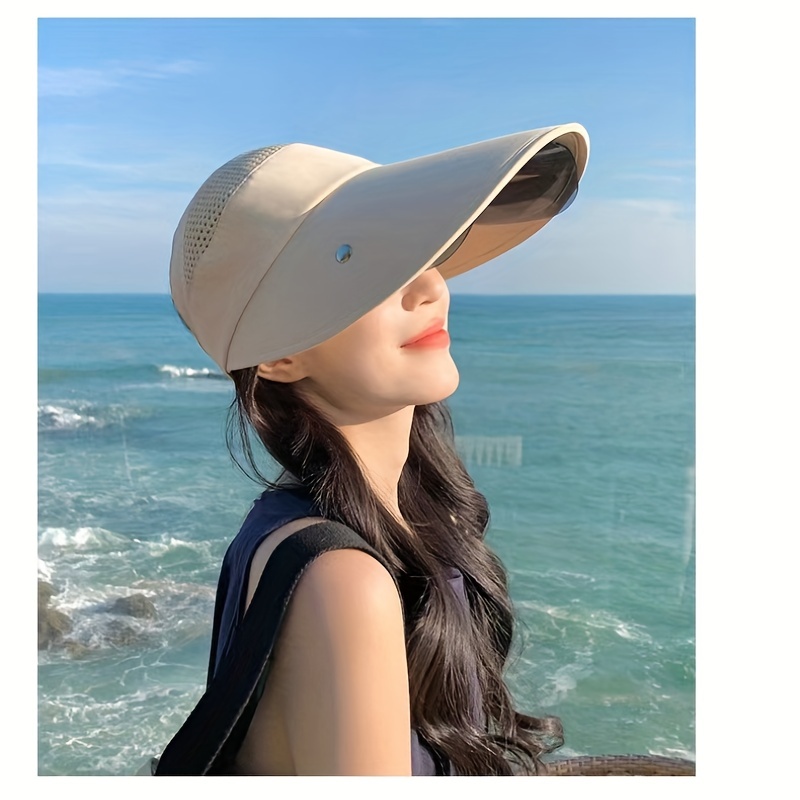 Wrap around store sun visor hat