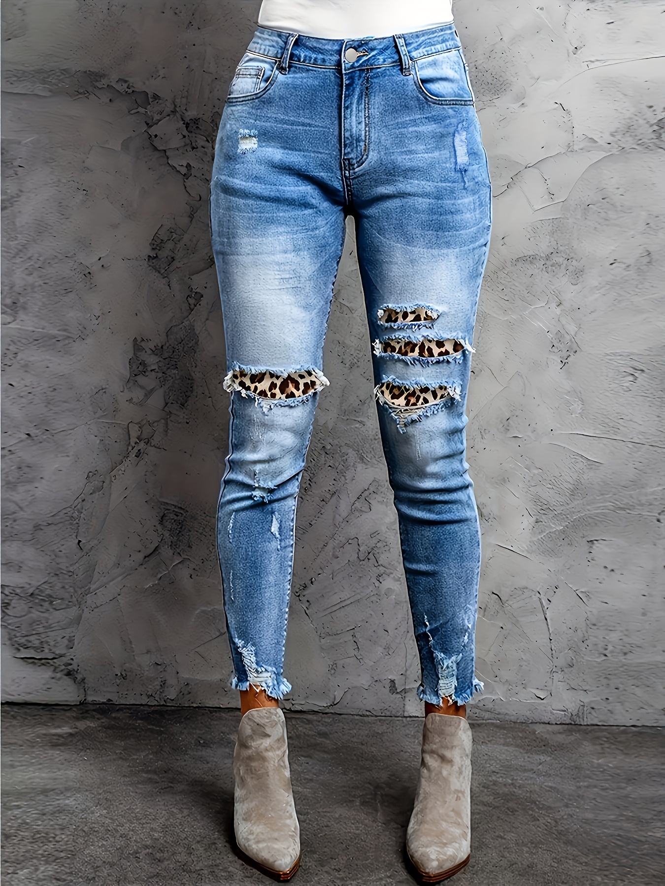 Printed Jeans Womens - Temu Canada