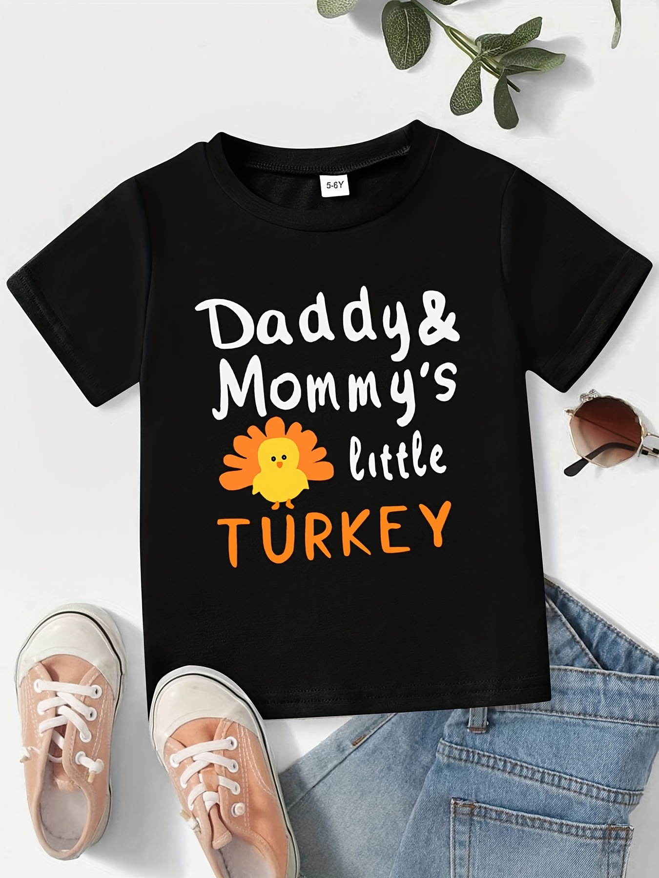 Little girl thanksgiving on sale shirt