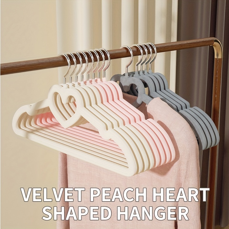Non slip Velvet Hangers Dry And Wet Dual use Traceless - Temu