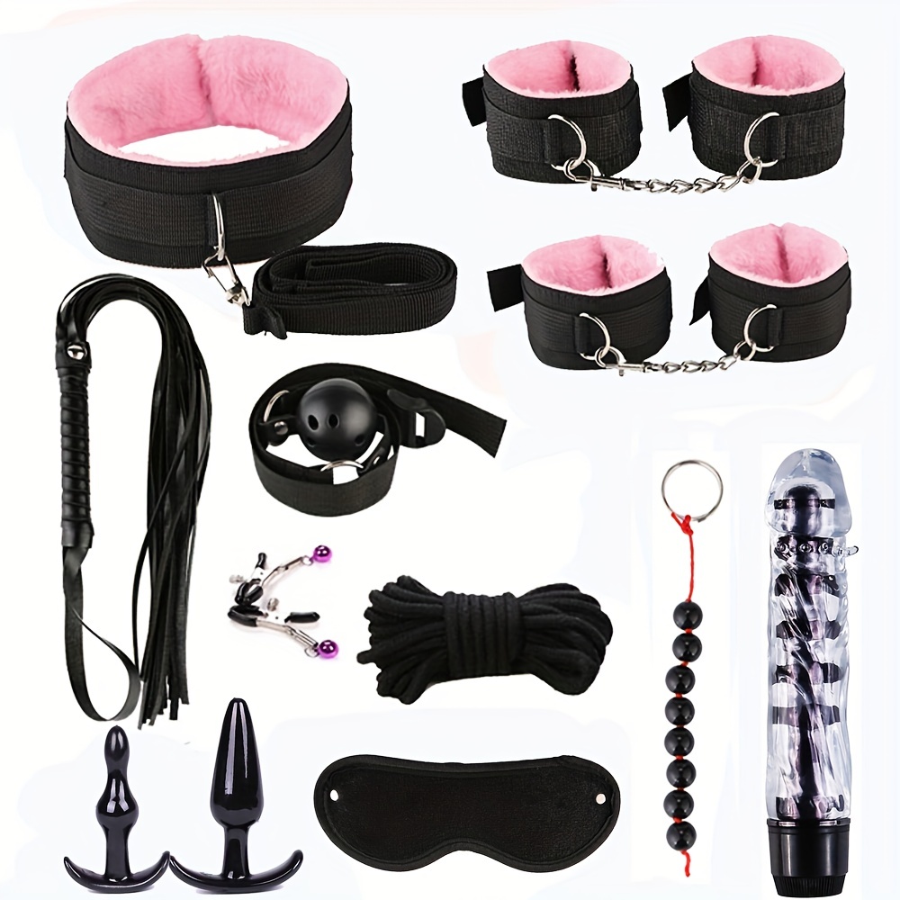 12 Unids/set Bondage Juegos Bondage Cuero Bdsm Sexual Juegos - Temu Mexico