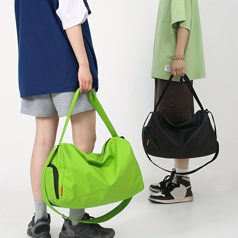 Outdoor Nylon Sports Duffle Bags Large Capacity Fitness Yoga - Temu