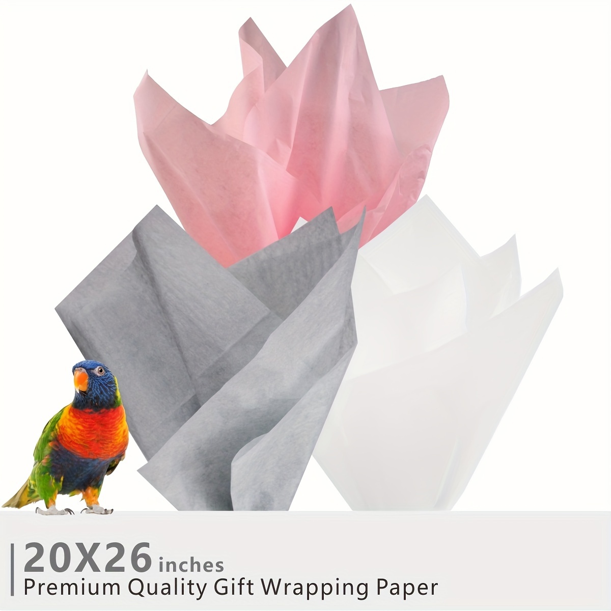 Party Supplies, Bright And Happy Floral Tissue Paper 12 2x30 Sheets