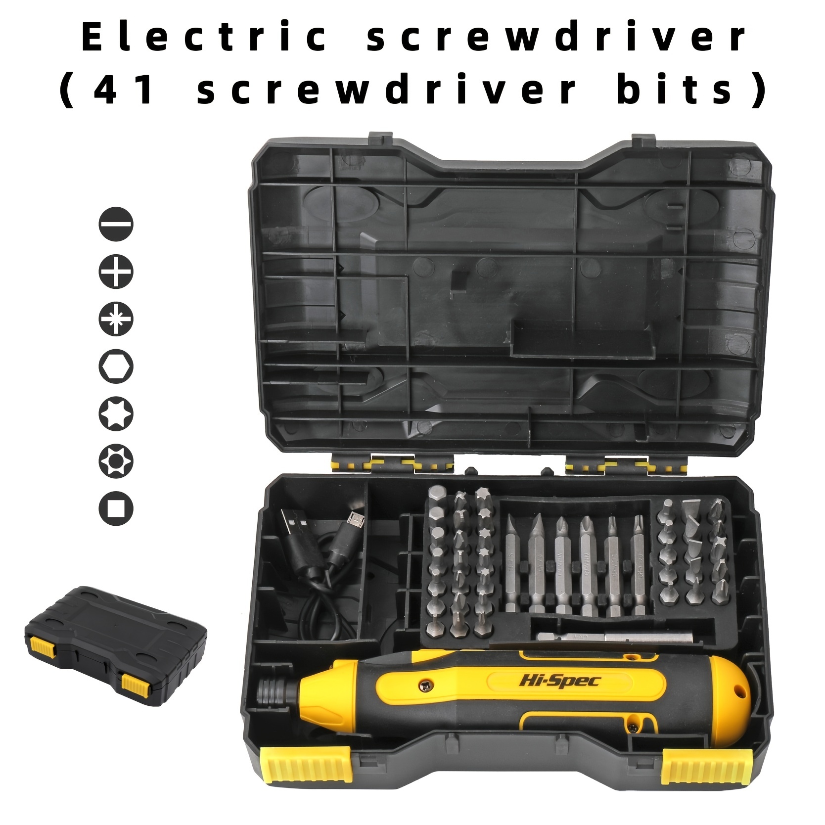 Rechargeable 4V Cordless Screwdriver