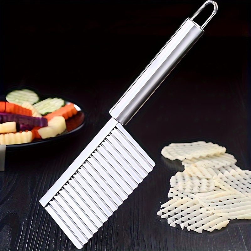 Industrial Crinkle French Fries Cutting Machine - Crinkle Fries Slicer