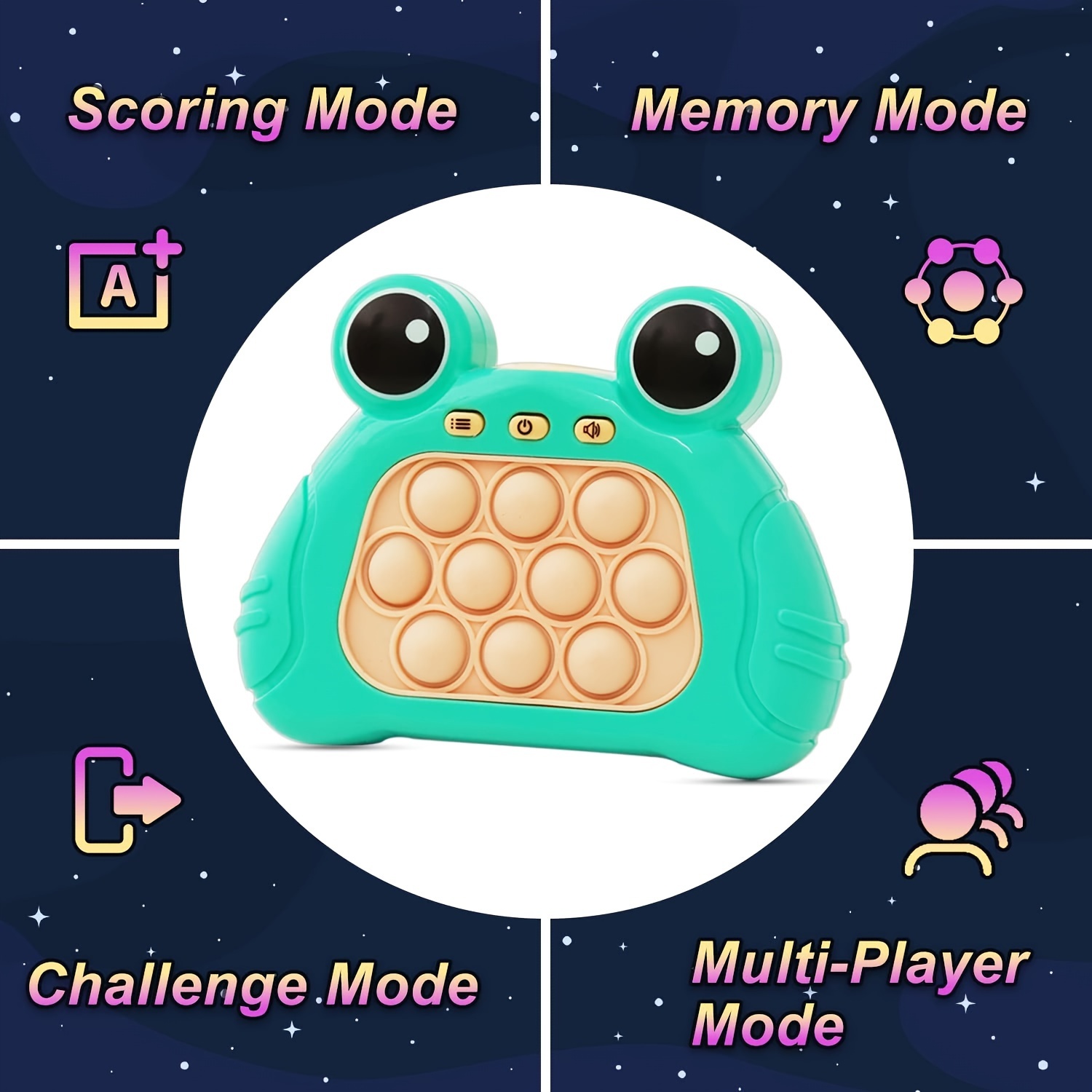 Handheld Game Kids 6 12 Sensory Fidget Toys Kids 8 12 frog - Temu