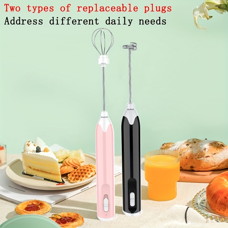 Electric Egg Beater, Folding Dual-purpose Handheld Egg Beater, Egg White  Cream Beater Baking Blender - Temu