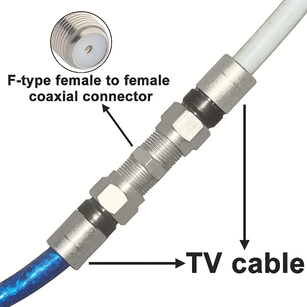 Generic Connecteur de câble coaxial , prolongateur de câble