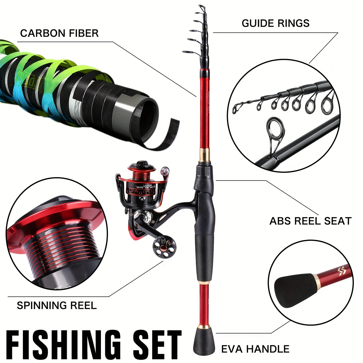 Straight Rod & Reel Combos