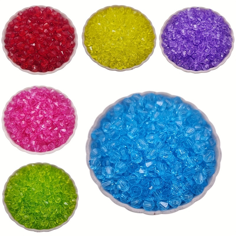 Crystal Artificial Diamond Beads Pointed Beads Loose Beads - Temu