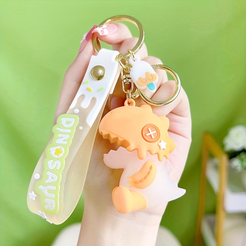 Touchy Style Cute Ice Cream Keychain