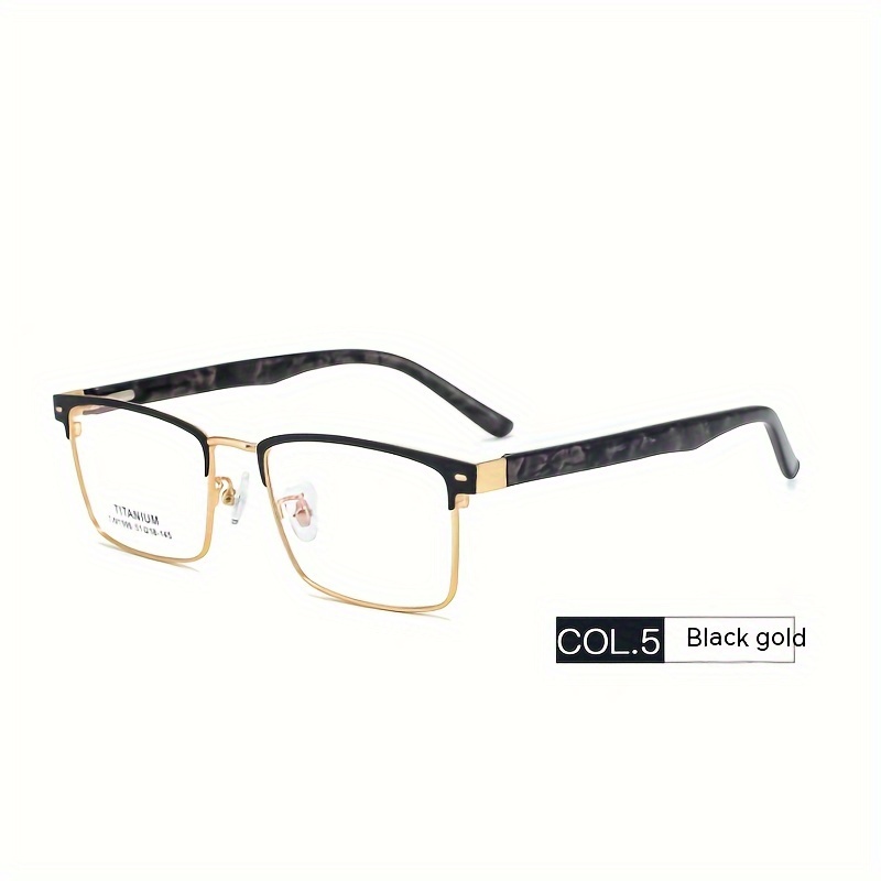 Lunettes Monture Carr e Classiques Lunettes Tendance En M tal