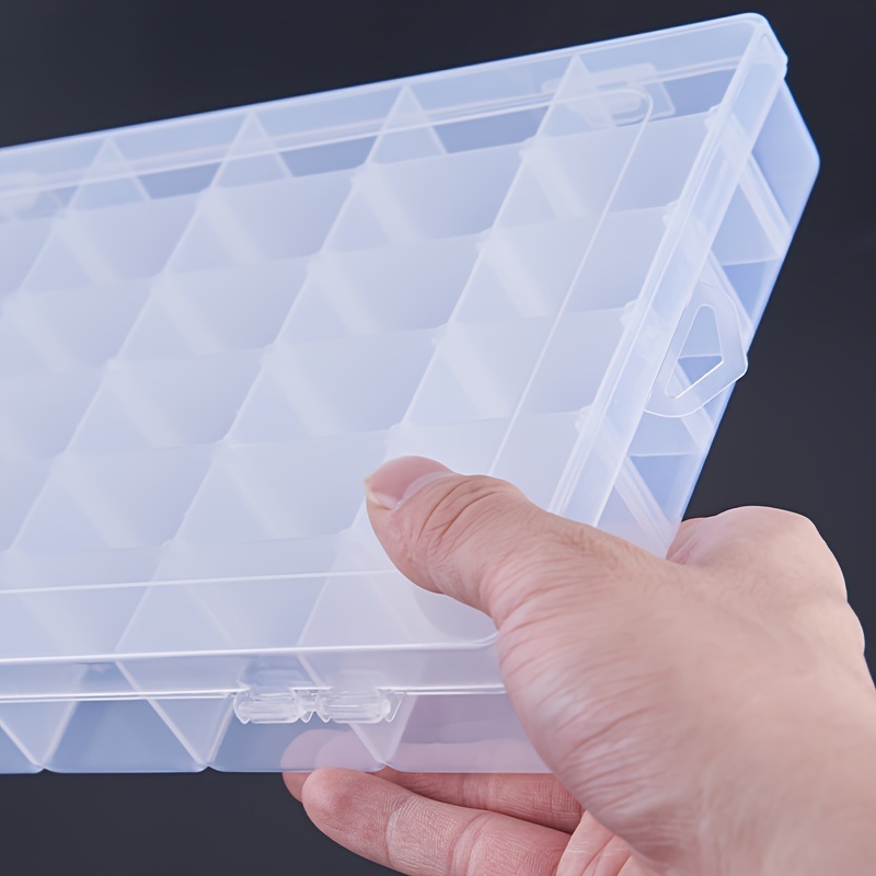 Multi compartment Storage Container Transparent Plastic - Temu