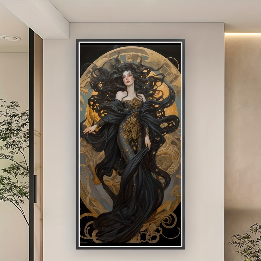 Large Size Without Frame Diy 5d Artificial Diamond Painting - Temu