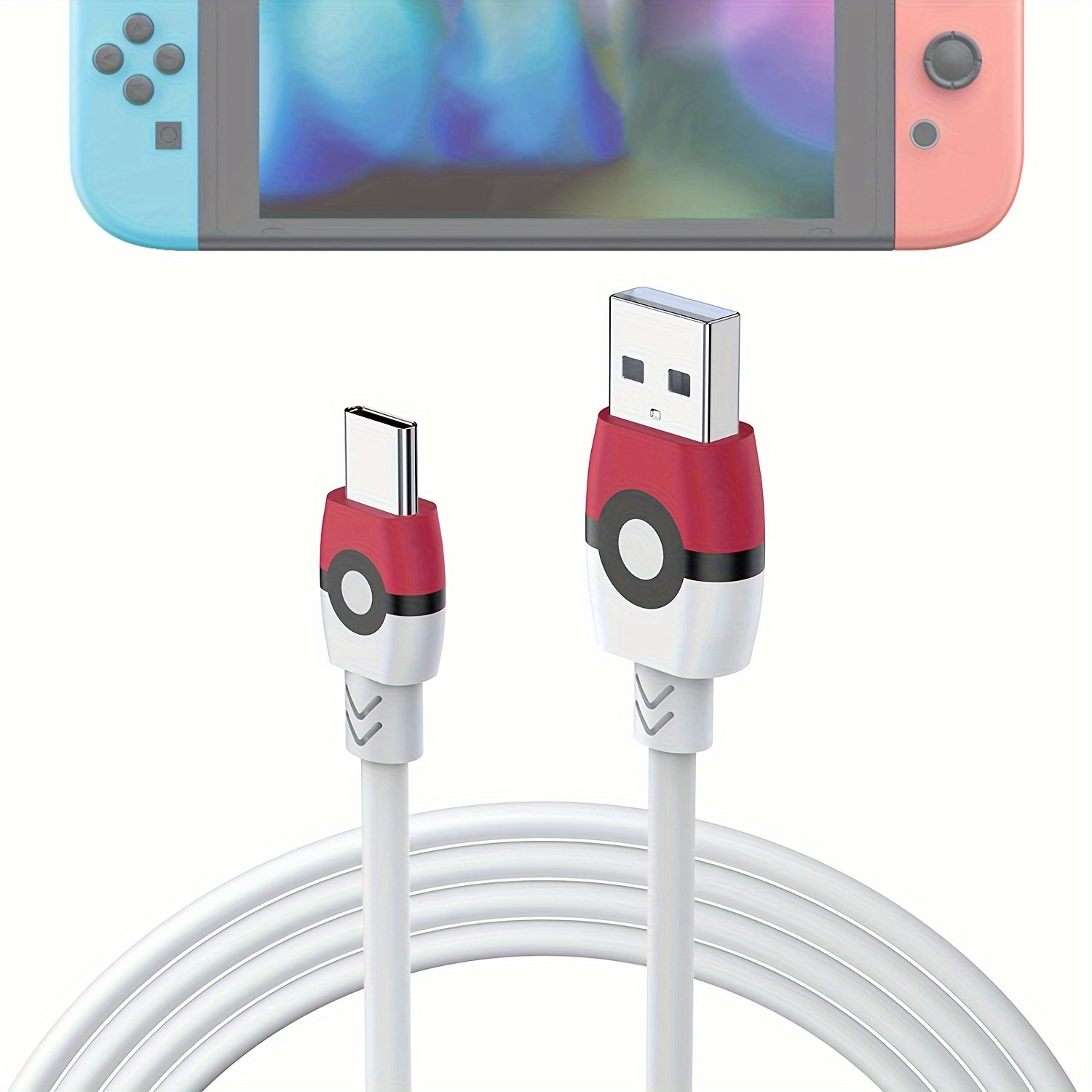 Chargeur pour Nintendo Switch / lite Pro Adapter Usb Type C Contrôleur  d'alimentation