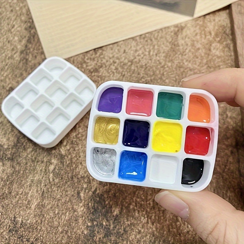Small Tin Box Empty Watercolor Palette Paint Mixing Cups Mini Paint Palette  Travel Watercolor Kit Painting Tray Paint Pots Paint Containers Paint  Storage Containers - Temu Hungary