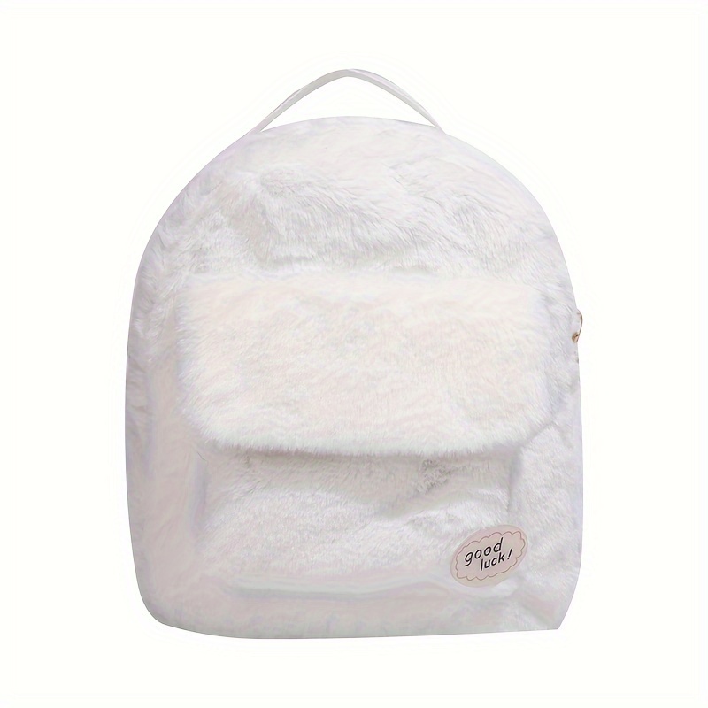 Mini backpack fluffy on sale