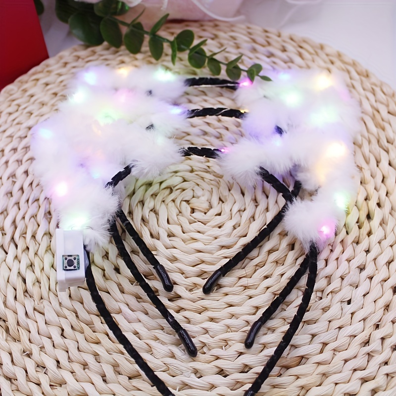 Bandeau Oreilles De Chat Lumineux LED, Bandeau D'animaux, Accessoires De  Cheveux Mignons Pour Femmes