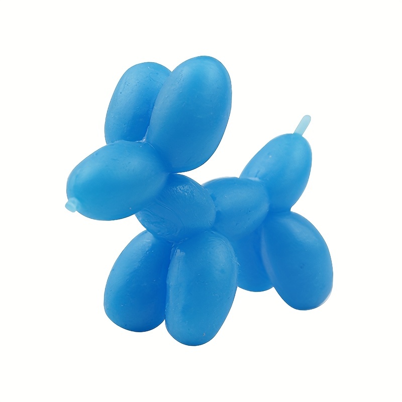 Colorful Balloon Dog Stretching Fidget Toy