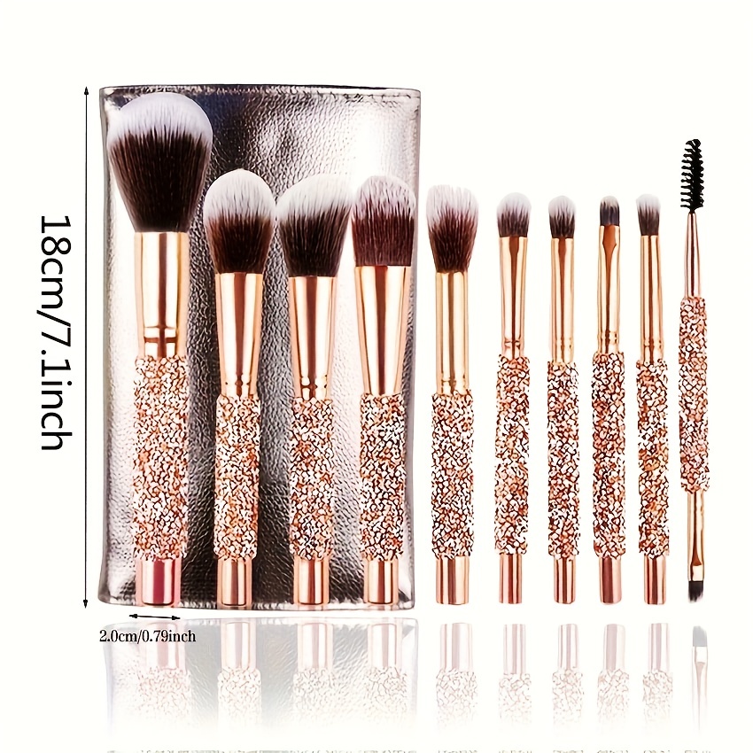 Makeup Brushes Set Professional Oval Toothbrush Foundation Contour