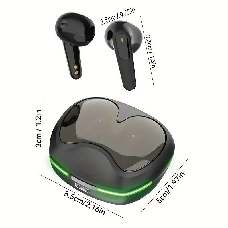 2024 New Pro60 Tws Hi-Fi Stereo Wireless Earphone Earbuds Sports Life Headphones Gaming Headset_voghion.com