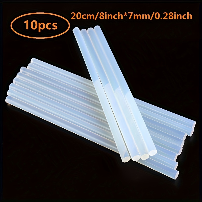 10pcs 11mm*20cm Hot Melt Glue Sticks For Large Glue Gun