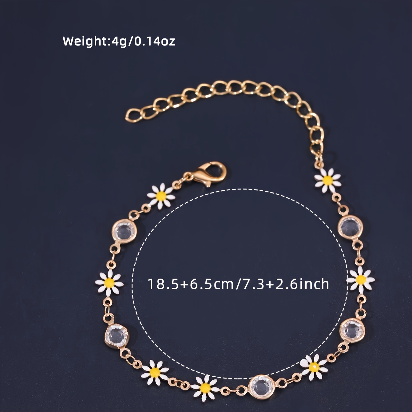 Flower Chain Bracelet – Chic Streets